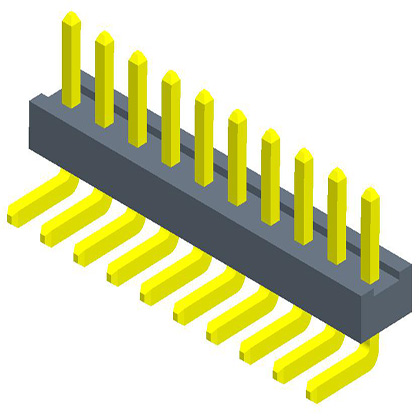5.08mmPin Header  single Row  90° B-type